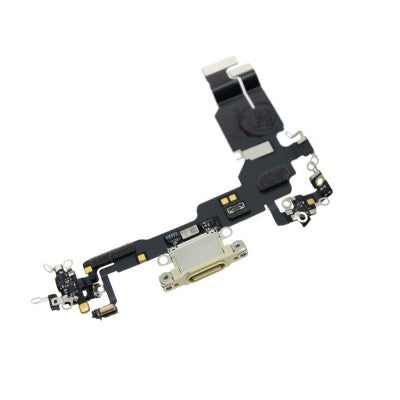Charging Port for iPhone 15 (Purple)-Yellow Charging Port for iPhone 15 (Purple)-Yellow